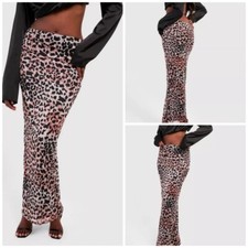 WOMEN LADIES MESH LEOPARD