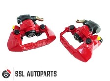 RENAULT CLIO 182 2.0 16V 2000-2003 PAIR OF REAR RED BRAKE CALIPERS ( £100 c/back