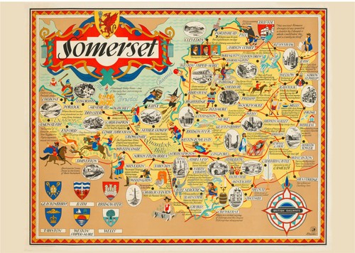 Vintage railway poster - vintage,