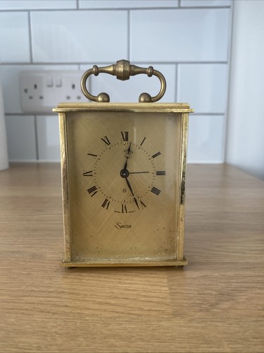 Vintage swiza carriage - vintage, clock