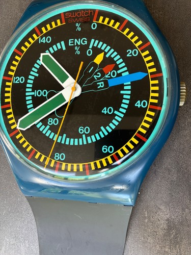 Maxi vintage swatch wall clock - swatch,