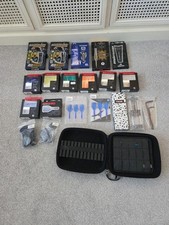 Darts Bundle : 5 Sets Boxed Darts, K-flex Flights, Large Darts Case, Plus Extras