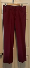 Vintage Farah Burgundy Red