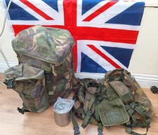DPM British Army patrol pack Daysack Rucksack Fishing Hiking Camping Bushcraft