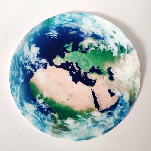 Wall decal earth - wall,