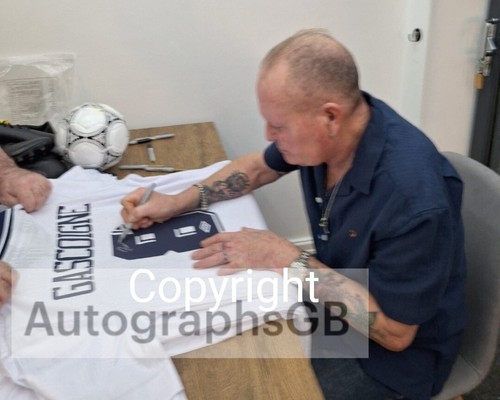 Paul gascoigne signed - paul,