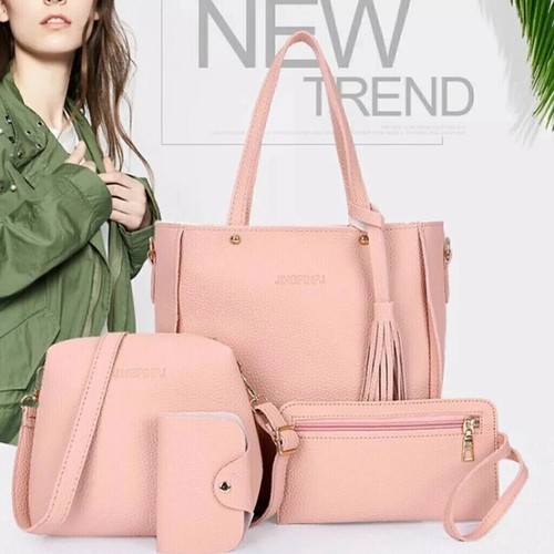 4pcs leather ladies - pu,