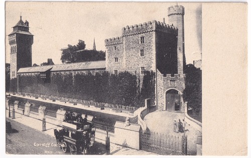 Antique cardiff castle - cardiff,