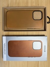Nomad Traditional Leather Case for iPhone 16 Pro Max English Tan