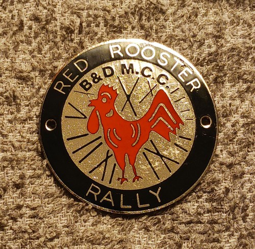 Old red rooster rally - red, b