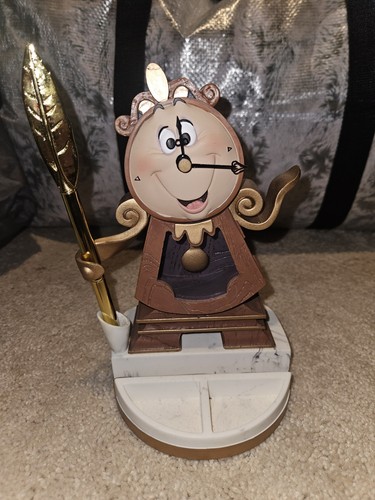 Disney cogsworth clock beauty - disney,