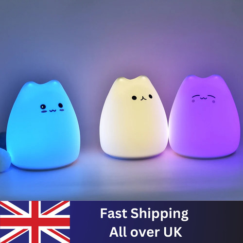 Animal cat night light - light, soft