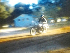8mm Film 1958 Motorcycle Race