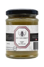 Honey with bee pollen - bee, pollen,