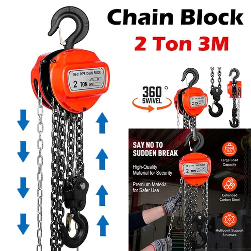 Ton chain hoist block - ton,