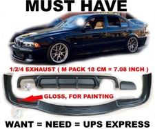 BMW E39 FRONT BUMPER Lip