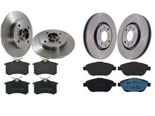 FRONT REAR BRAKE DISCS PADS