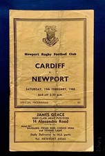 1966 NEWPORT v CARDIFF