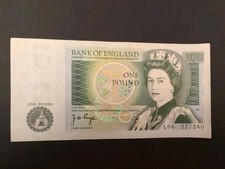 One Pound £1 Bank Of England