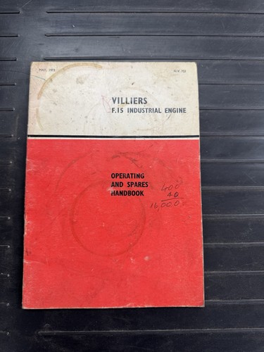 Villiers industrial - villiers, f.15