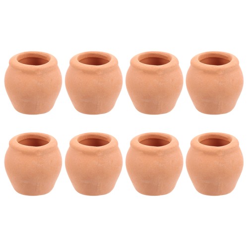 8pcs reusable mini terracotta - 8pcs,