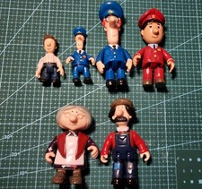 Postman Pat 6x poseable figure bundle Greendale 2005/2008