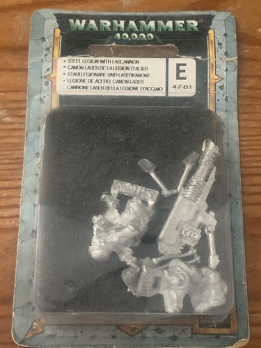 Steel legion with lascannon - with,