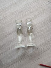 Vintage BOHEMIA clear crystal