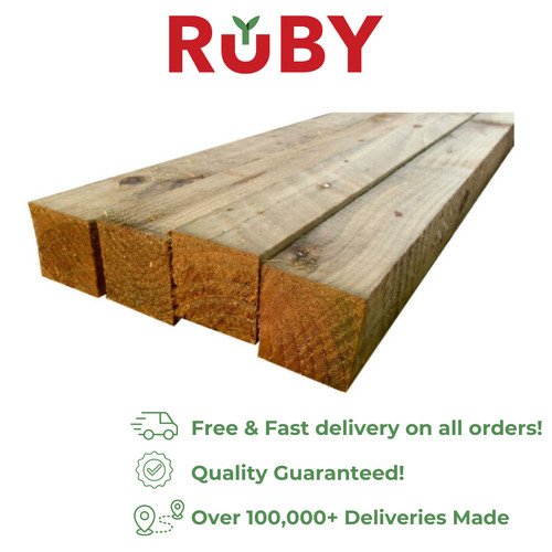 Premium treated timber fence - treated,