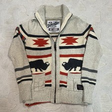 Superdry Mens Cardigan M Grey