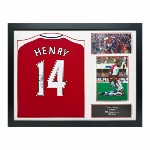 Thierry henry signed framed - thierry,