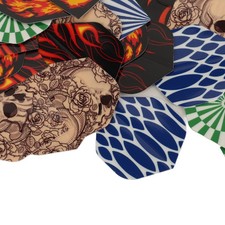 77Pcs Dart Flights PET