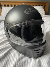 Arai Concept XE Frost Black Motorbike Motorcycle Helmet + Visor - Medium