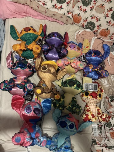 Stitch crashes disney plushes - stitch,