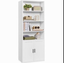 6-Tier Tall Bookshelf Bookcase