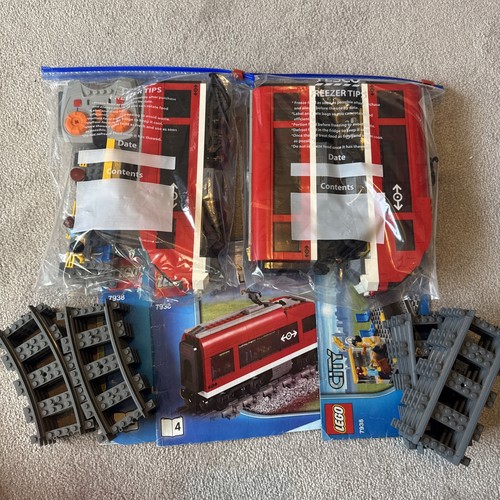 Lego city passenger train set - train,
