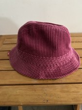 NWT Kangol Pink Cord Bucket
