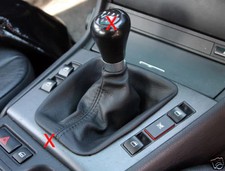 FITS BMW E46 GENUINE LEATHER