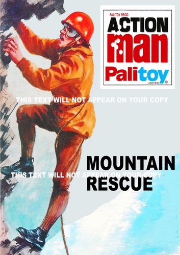 Vintage action man mountain - vintage,