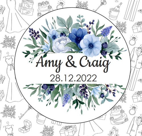 Personalised wedding - x,