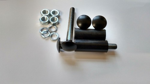 Black bumper bolts for - black, escort