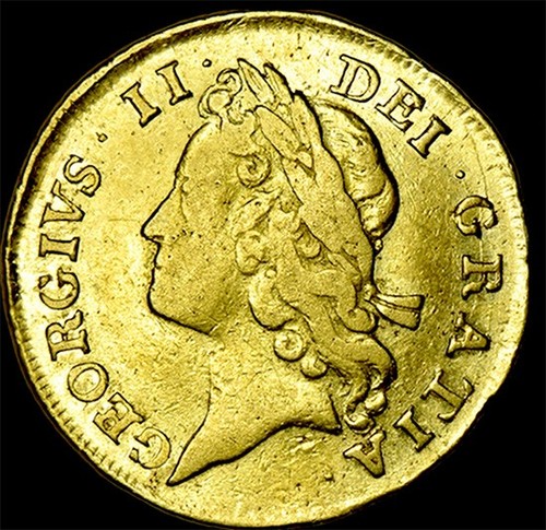 King george the 1734 gold - ii,