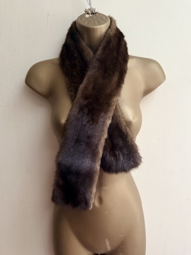 Vintage 1950s brown - mink, fur