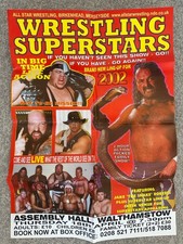 HUGE British Wrestling All Star Poster