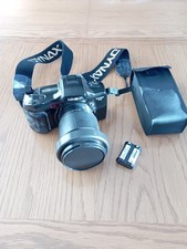 Minolta Dynax 7xi 35mm SLR Camera + Tamron Aspherical AF 28-200 Lens +Flash+Book