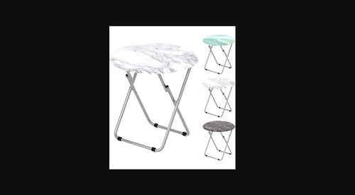 Folding coffee table round - folding,