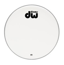 DW Texture Coated 22" Non-Vent White Logo Head