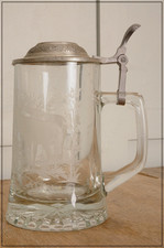 Vintage DOMEX Heavy Glass Beer