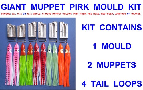Monster 25cm muppet pirk - 25cm, mould