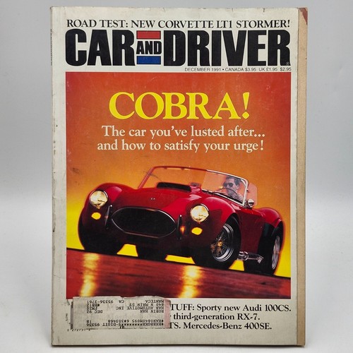 Car and driver december 1991 - driver,